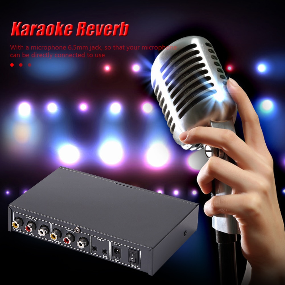 Praktische Microfoon Toon Boord Voorversterker Versterker Karaoke Mixer Multi-Functionele Duurzaam Galm Module