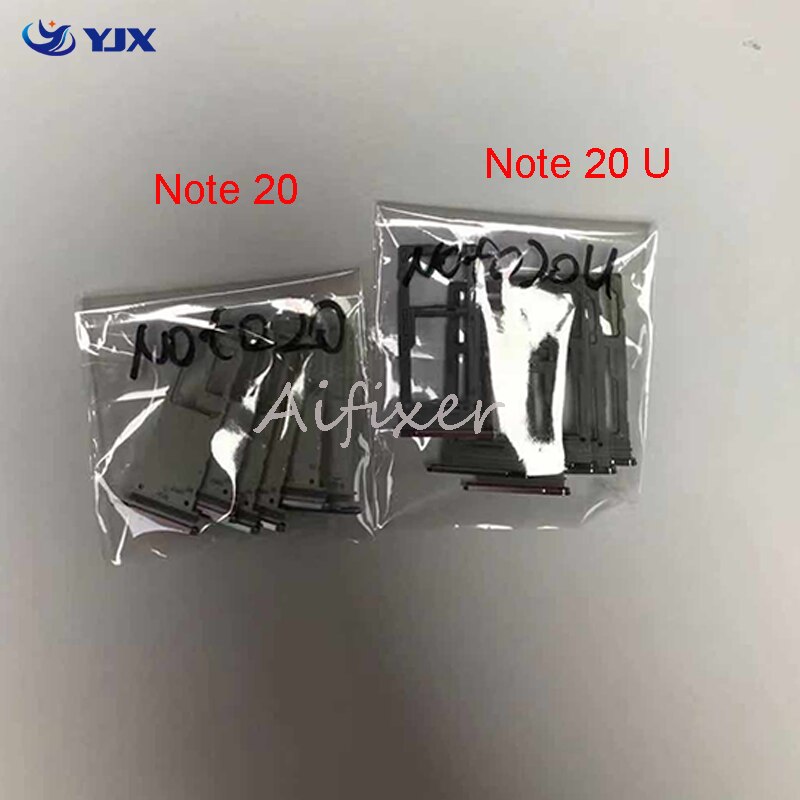 Supporto per Slot per scheda Sim singola per Samsung Note20 Ultra per Galaxy Phone Note 20 custodia SIM Chip adattatore per scheda SD parti del cassetto