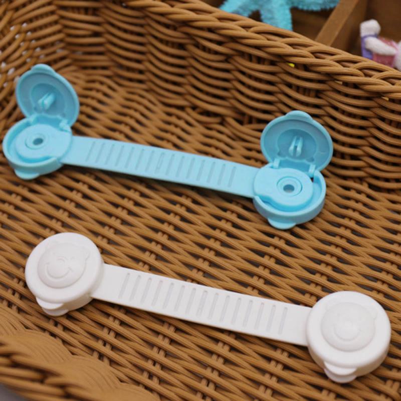 Child Safety Lock Adjustable Lock Baby Baby Anti-pinch Multi-function Refrigerator Cabinet Door Lock Cabinet Straps