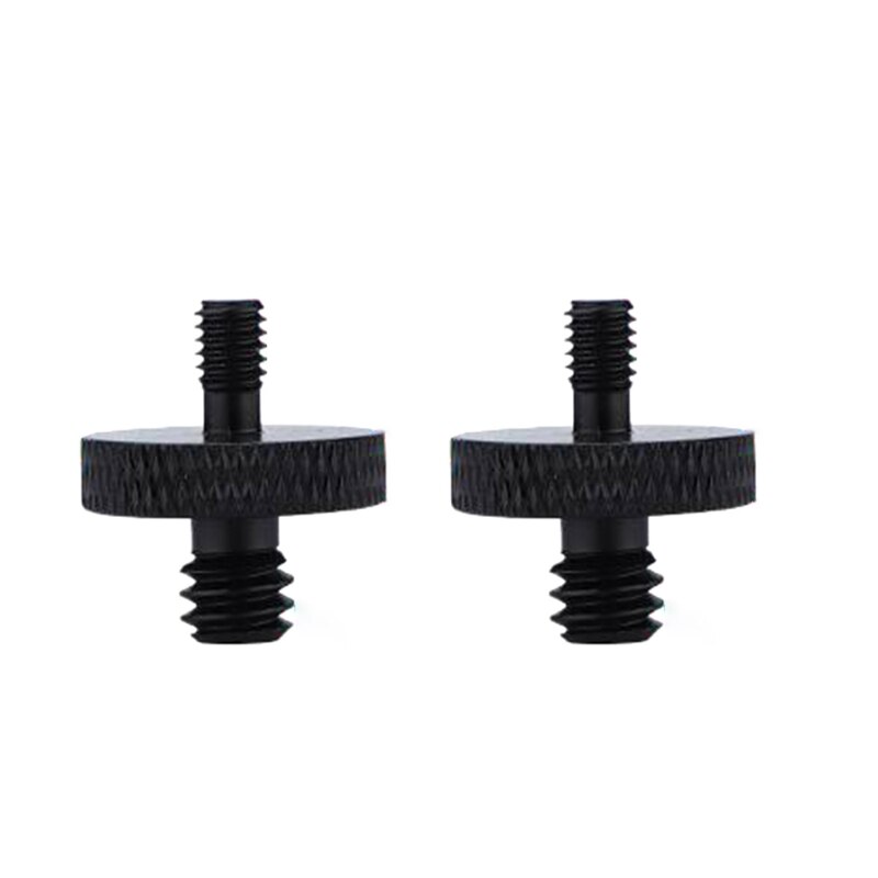 2 Stuks Standaard Schroeven 1/4 &quot;-20 Male Naar M4 M5 M6 M8 M10 Mannelijke Schroefdraad Statief Schroef Adapter camera Montage Converter Schroef: A 24