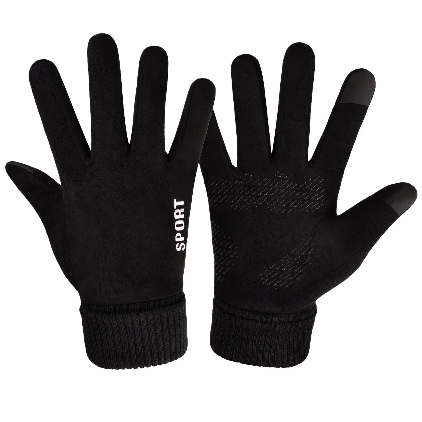 Gants de cyclisme pour hommes, imperméables, chauds, pour écran tactile, pour vélo d'extérieur, moto, pour l'équitation, #40, hiver