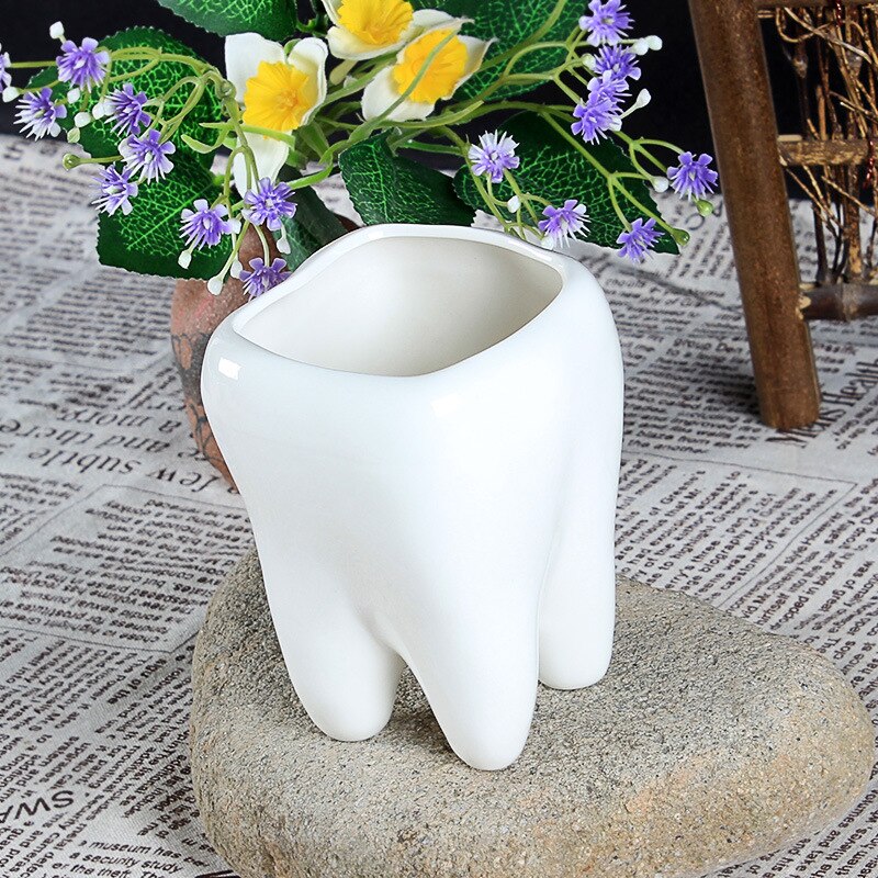 2 stuks/partij cartoon dieren uil keramische bloempot thuis tuinieren mini bloempot cartoon dieren bloempot plantentafel pot vaas: I