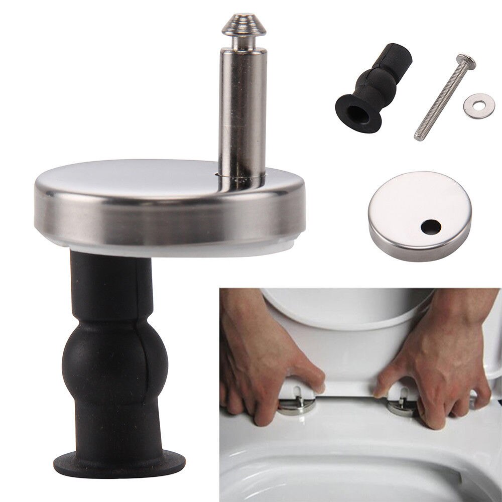 2 stk top fix wc toiletsæde hængsler fittings quick release hængsel toilet reparationsværktøjer