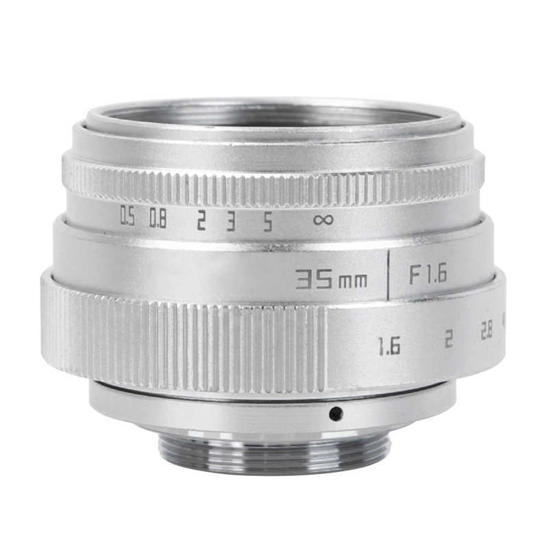 35Mm F1.6 Cctv C Mount Grote Diafragma Lens Voor Sony Nex M4/3 Fx Camera Lens Groot Diafragma lens C Mount Lens