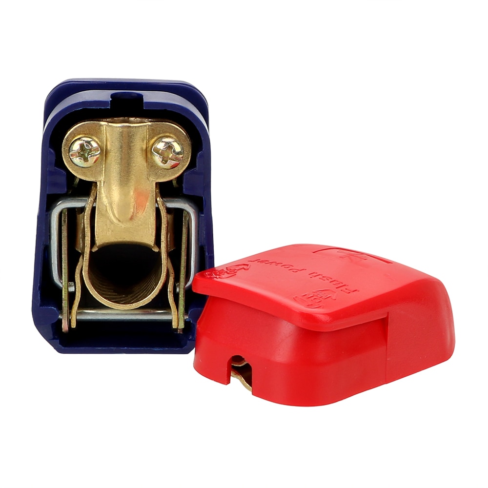 Car Battery Terminals Auto Replacement Parts Connector Clamps Quick Release Lift Off A Pair Positive &amp; Negative Electrode