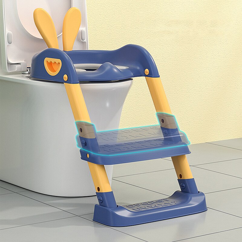 Baby Toiletzitting Met Verstelbare Ladder Zuigeling Wc Training Klapstoel Training Baby Zindelijkheidstraining Seat Kinderen Potje