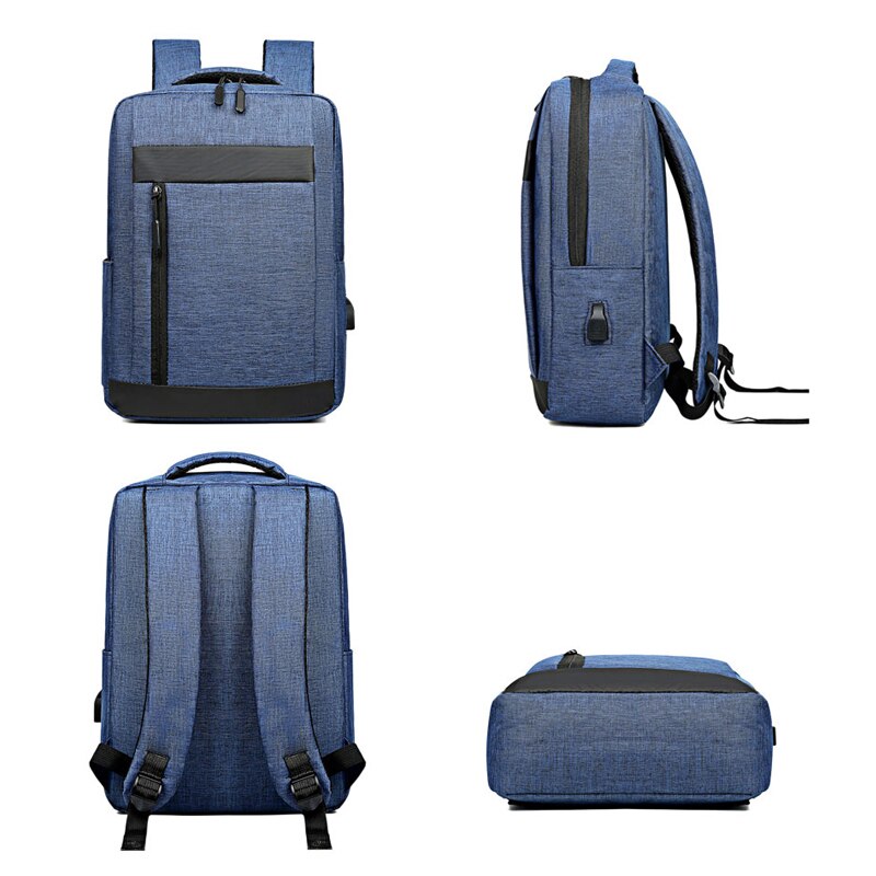 Fularuishi Brand Laptop Backpack For Men Business Backpack Notebook Bag School Bag Computer Backpack USB Socket