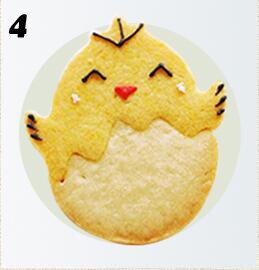 Cookies Cutter Biscuit Mold Set Baking Tools Sugarcraft Cutter Tools Animal Shaped DIY Cake Decorations: 4