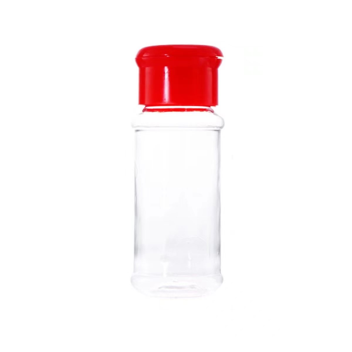 100Ml Plastic Spice Zout Peper Shakers Kruiden Jar Camping Bbq Kruiderij Azijn Bottelen Camping Apparatuur: Rood