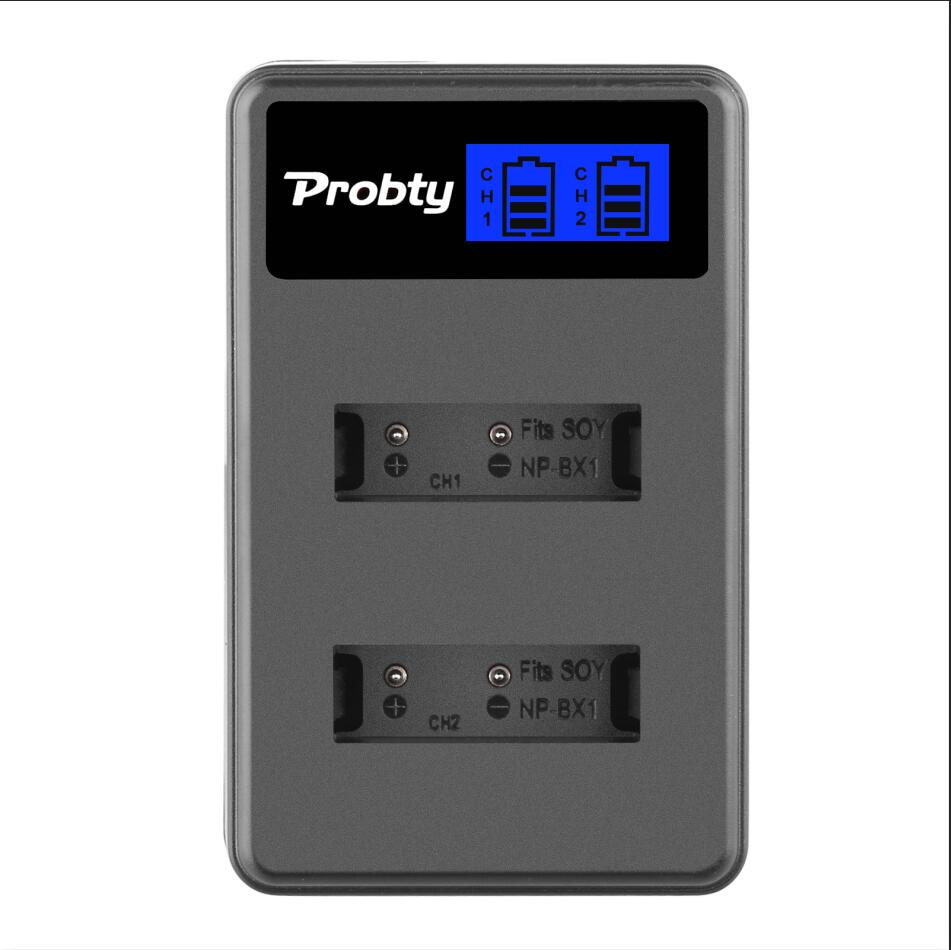 For SONY NP-BX1 np bx1 np-bx1 Battery For Sony FDR-X3000R RX100 AS100V AS300 HX400 HX60 AS50 WX350 AS300V HDR-AS300R FDR-X3000: LCD Charger