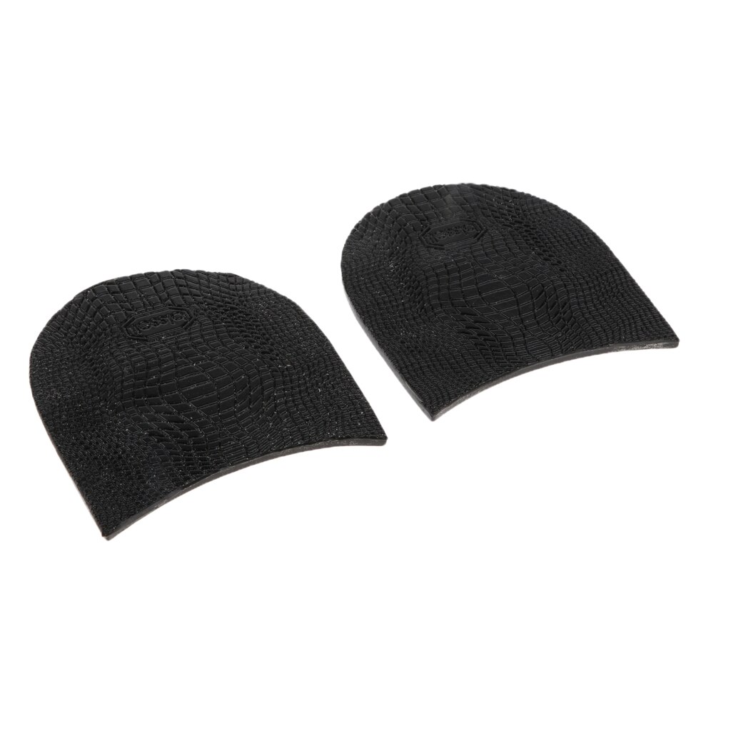 Rubber Lijm Op Hakken Grip Pads Schoenzool Reparatie Supply Kit Voor Mannen Vrouwen: Black 1