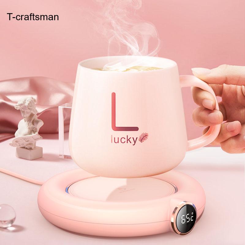 Calentador de tazas de café USB para té, leche, agua, bebidas, 3 temperaturas, calentador eléctrico de bebidas para el hogar, oficina, uso de escritorio, recomendado