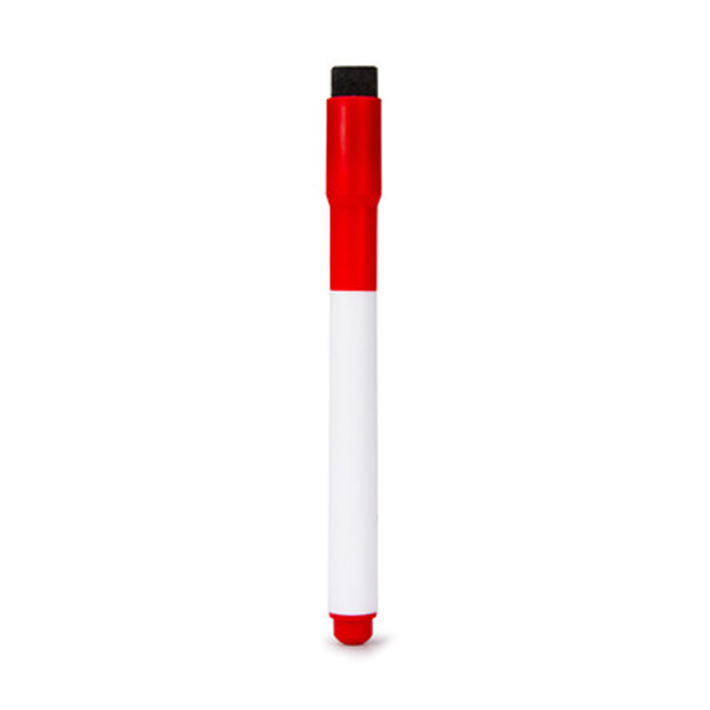 Magnetische Whiteboard Pen, Tekening En Opname Magneet Uitwisbare Droog White Board Markers Voor Kantoor Schoolbenodigdheden: 2pcs red