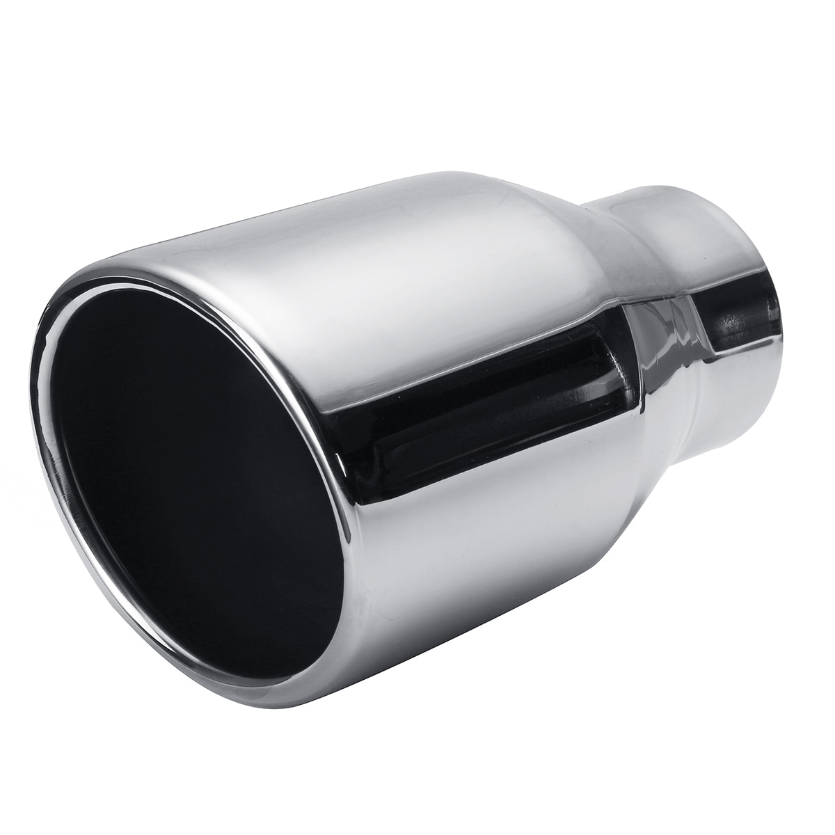 Universal Car 63mm-102mm Exhaust Pipe Muffler Exhaust Tip Tail Tube Silencer Stainless Steel For Honda/Toyota/VW