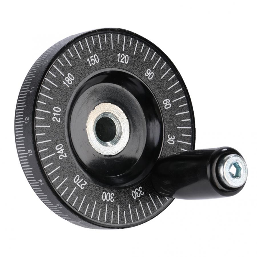 1Pcs 8x63mm Solid Ronde Bakeliet Schaal Frezen Handvat Handwiel CNC Draaibank Molen Machines Accessaries 3D Printer hand Wiel