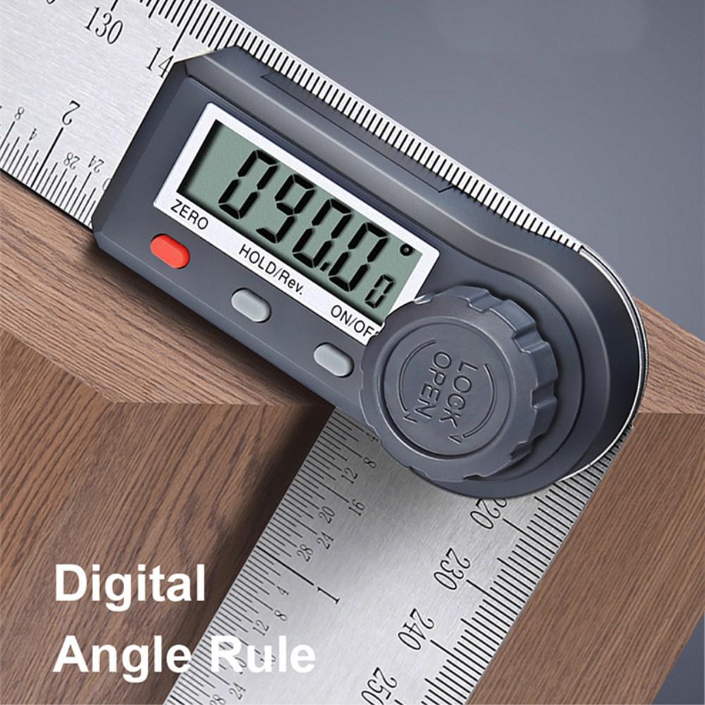 SOLLED Stainless steel Digital Meter Angle Inclinometer Angle Finder Measuring Tool