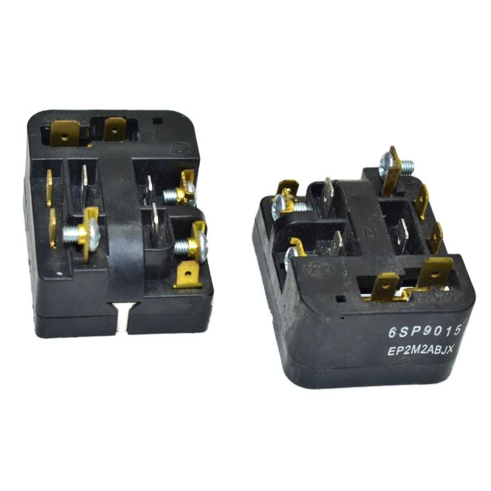 1pcs for Refrigerator fittings freezer PTC starter thermal protector relay 6SP9009 6SP9015 6SP9018 6SP9030 6SP9083