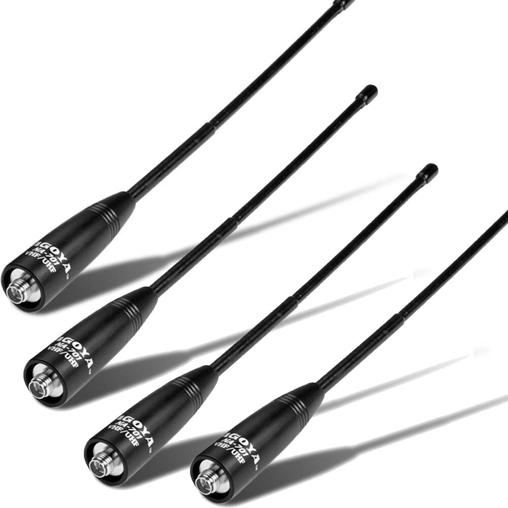 Antena hembra SMA para BaoFeng NA-701 VHF/UHF (144/430Mhz), 2 uds., Radio bidireccional, para UV-5R BF-888S WouXun TYT: 4XNA-701-SMA-F