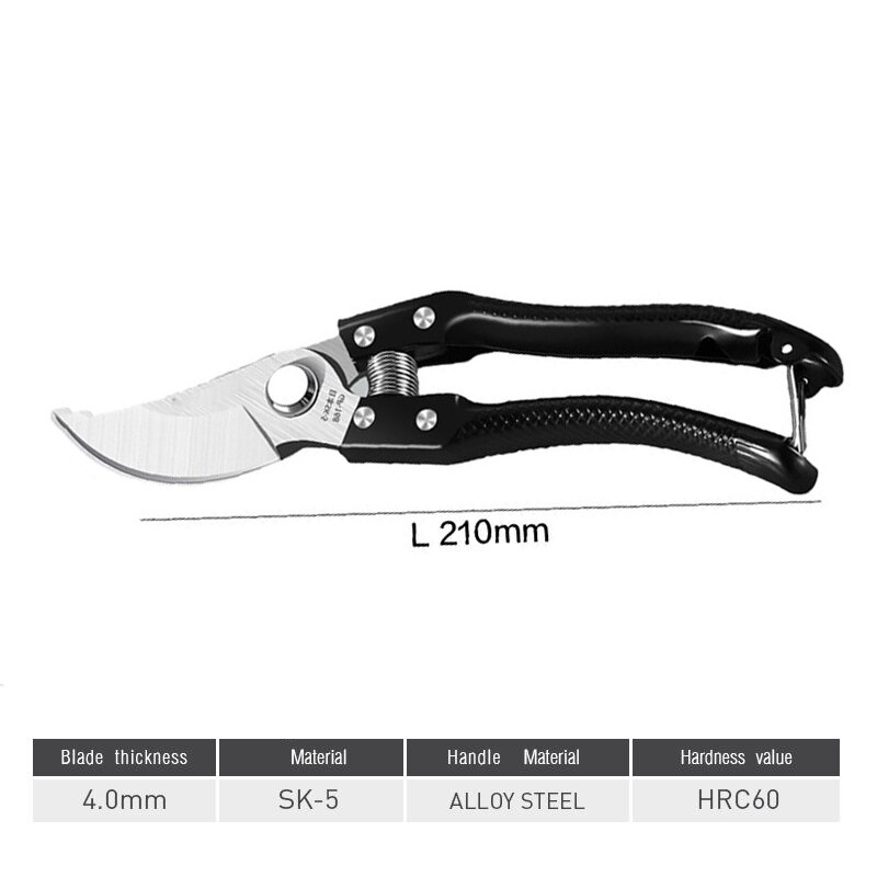 Taitu hagearbeid beskjæringssaks, som kan kutte grener  av 35mm diameter kutt sekatør busk hage gren eller frukthage beskjæringe: 001
