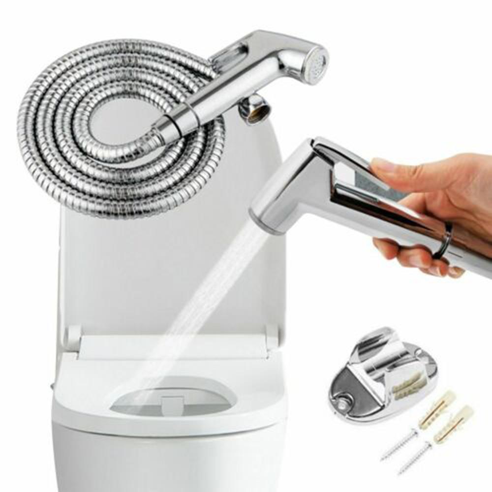 Kraner bidet håndholdte bleier abs dusjslange rustfritt stål baderomsutstyr til dårlig