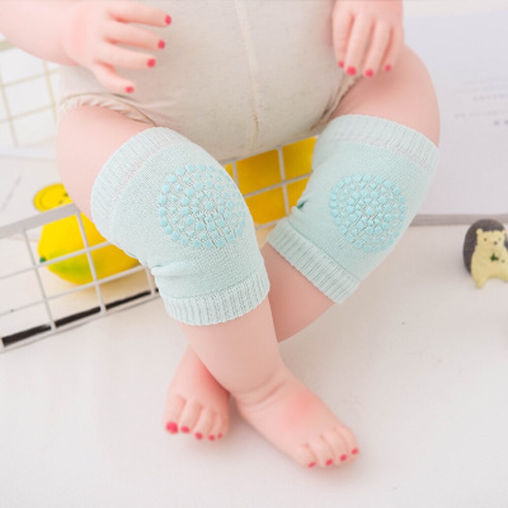 neue Baby Zubehör Baby Kleinkind Krabbeln Knie Pads Sicherheit Gehen Bein Ellenbogen Schutz Kissen Keine-Unterhose Kieselsäure Gel