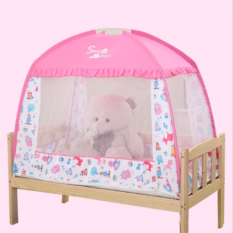 Zomer Yurt Type Klamboe Voor Baby Bedjes Slapen Baby Beddengoed Jongens Meisjes Kinderkamer Accessoires Decoratie Kind Bed Tent