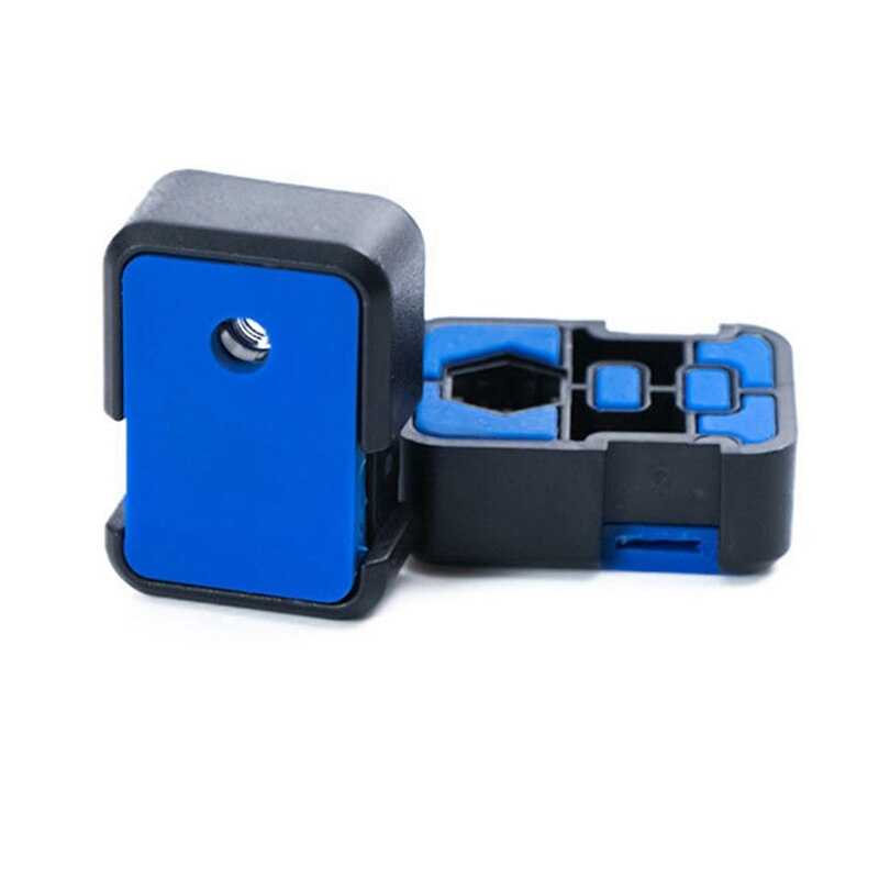 Verstelbare Fiets Fles Houder Adapter Voor Brompton Punch-Gratis Fiets Waterfles Expansie Rack Adapter: Blauw