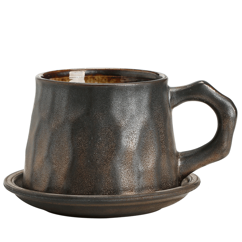 Retro keramisk kaffeservis japansk stil teservis 300ml