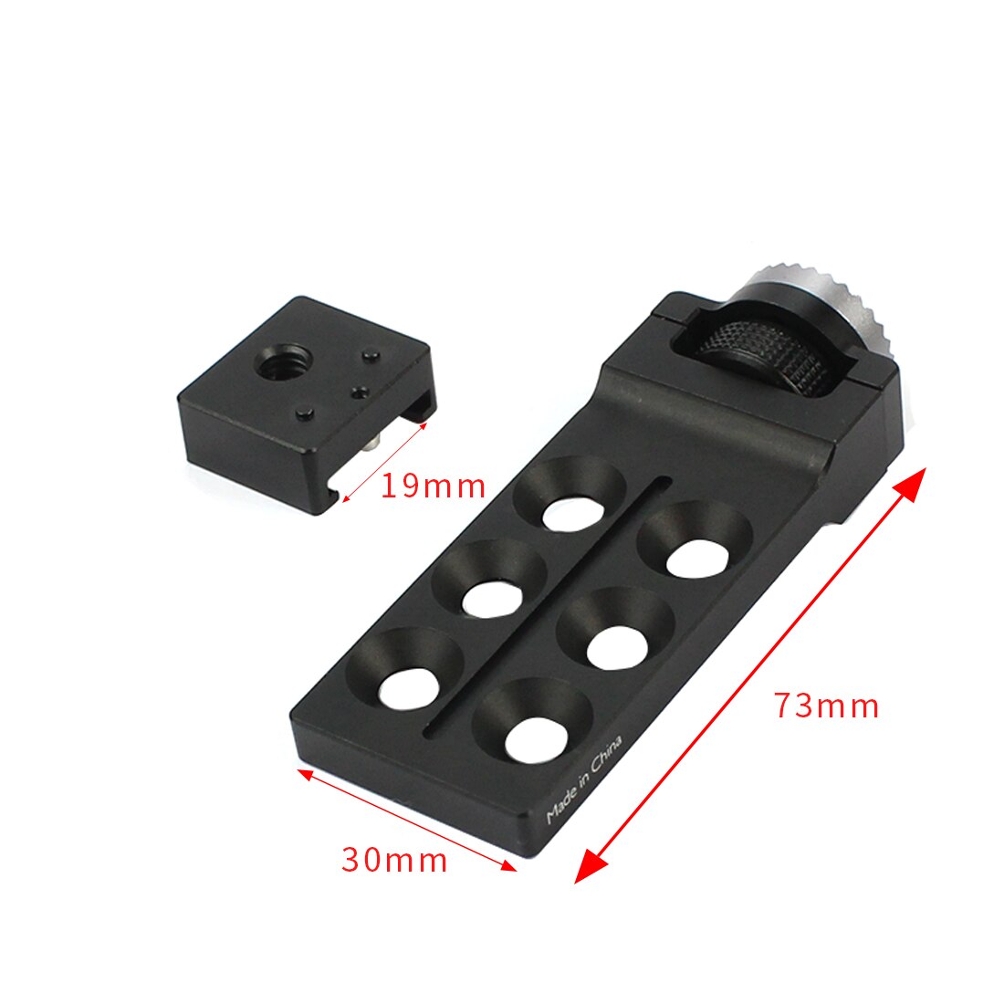 Extension Module Rechte Arm Externe Plate Quick Release Adapter Arri Rozet Voor Dji Osmo Pro Handheld Gimbal Onderdelen