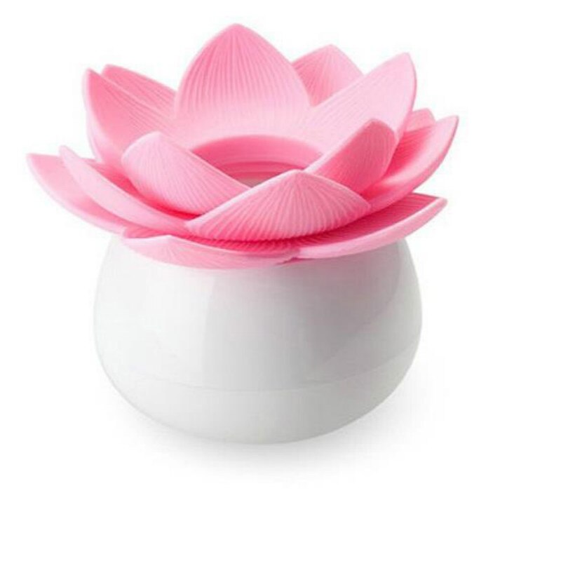 Best-seller Chic Lotus Flower Cotton Bud Toothpick Holder Toothpick Case Cotton Swab Box