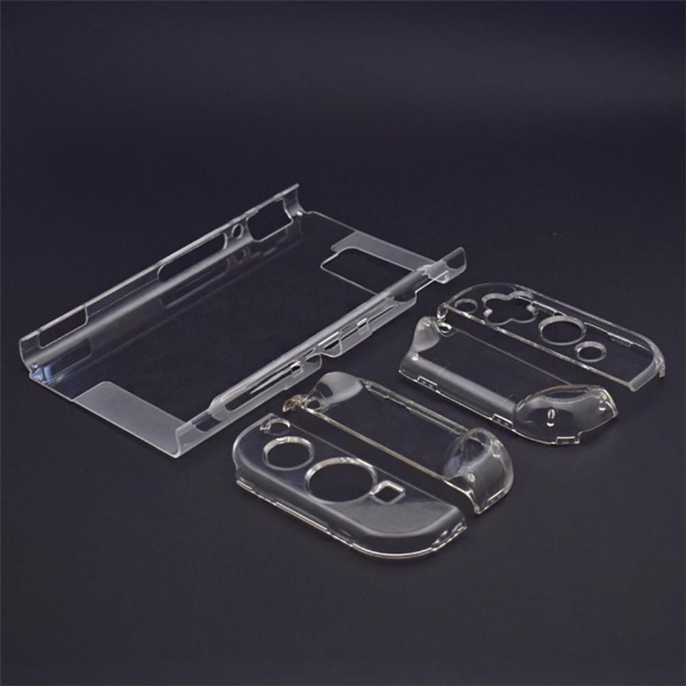 Detachable Crystal PC Transparent Case For Nintend Nintend Switch NS NX Cases Hard Clear Back Cover Shell Coque Ultra Thin Bag