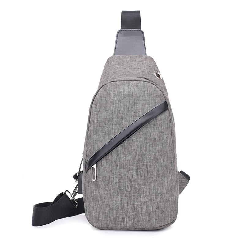 Fengdong femme une épaule fronde poitrine sac mini sacs de messager multifonction sport sac à dos petit sac à bandoulière fille sac à dos: grey
