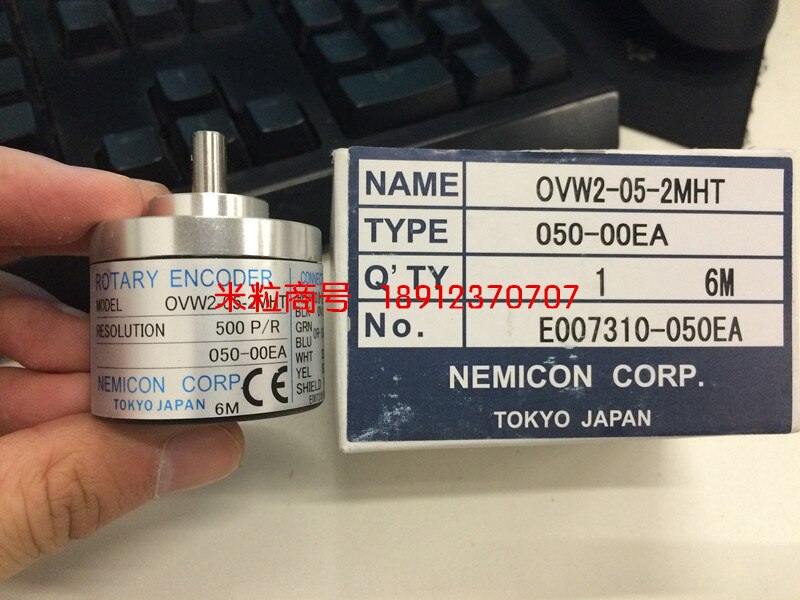 Internal Control NEMICON * Economical * Encoder OVW2-05-2MHT 500 pulse performance is stable