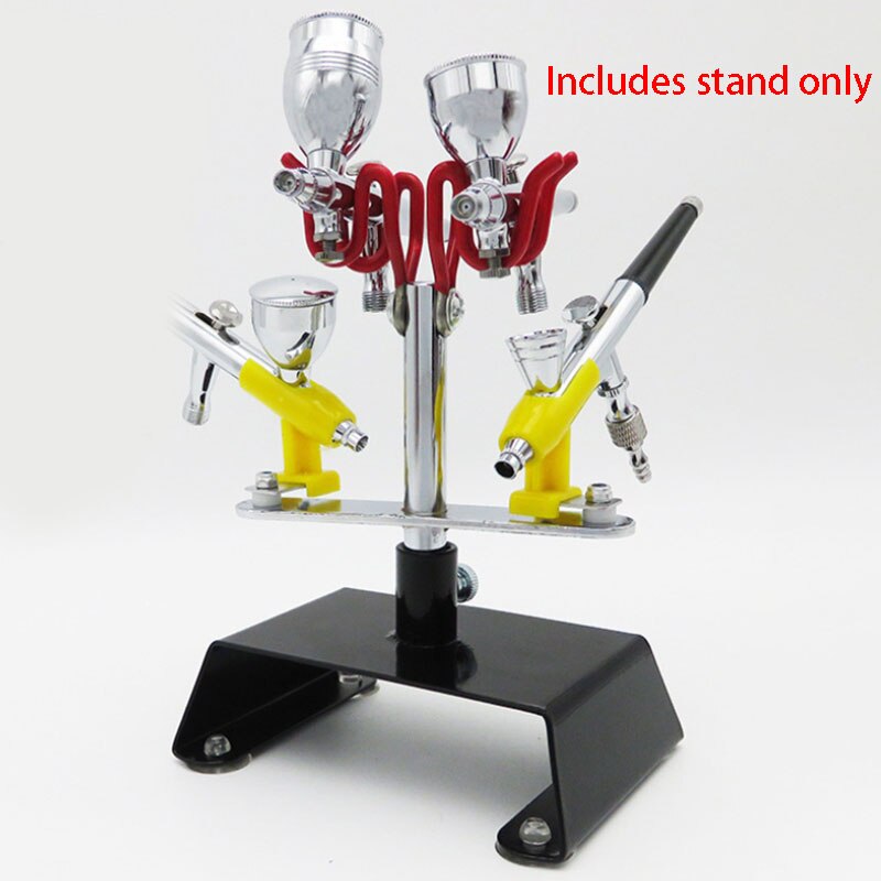 Airbrush Holder Support Kit with Airbrush Clip 360 ° Airbrush Bench Workbench