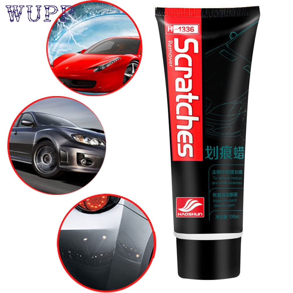 De Carprie para coche reparador para arañazos cera 100ml quitar arañazos pintura de cuerpo no-tóxicos Reparación de rayaduras de coche cera Dec10 de la nave de la gota