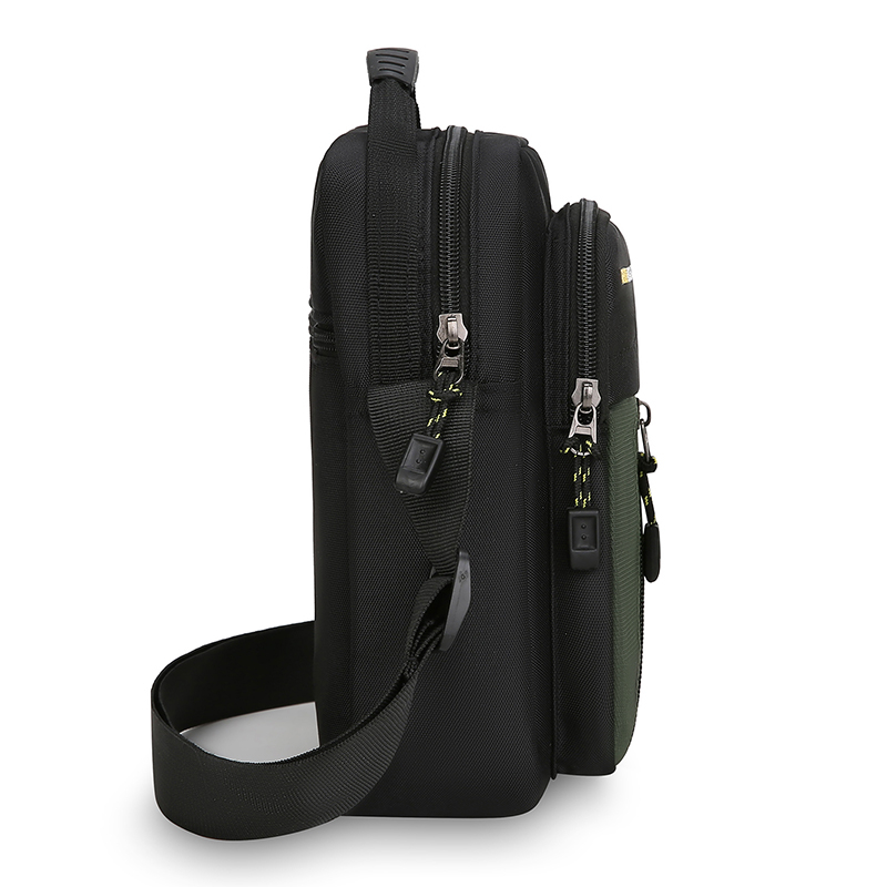 Männer Umhängetasche Einzelne Schulter Taschen Große Kapazität Lagerung Tasche Multi-Taschen Geschäft Umhängetaschen