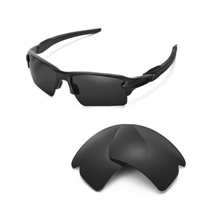 Walleva Gepolariseerde Vervanging Lenzen voor Oakley Flak 2.0 XL Zonnebril 7 kleuren beschikbaar