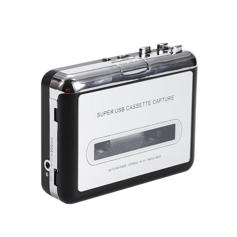 Usb Cassette Converter Cassette Naar MP3/Wav Digitale Audio Muziekspeler Oplaadbare Cassette Recorders & Spelers Coverters