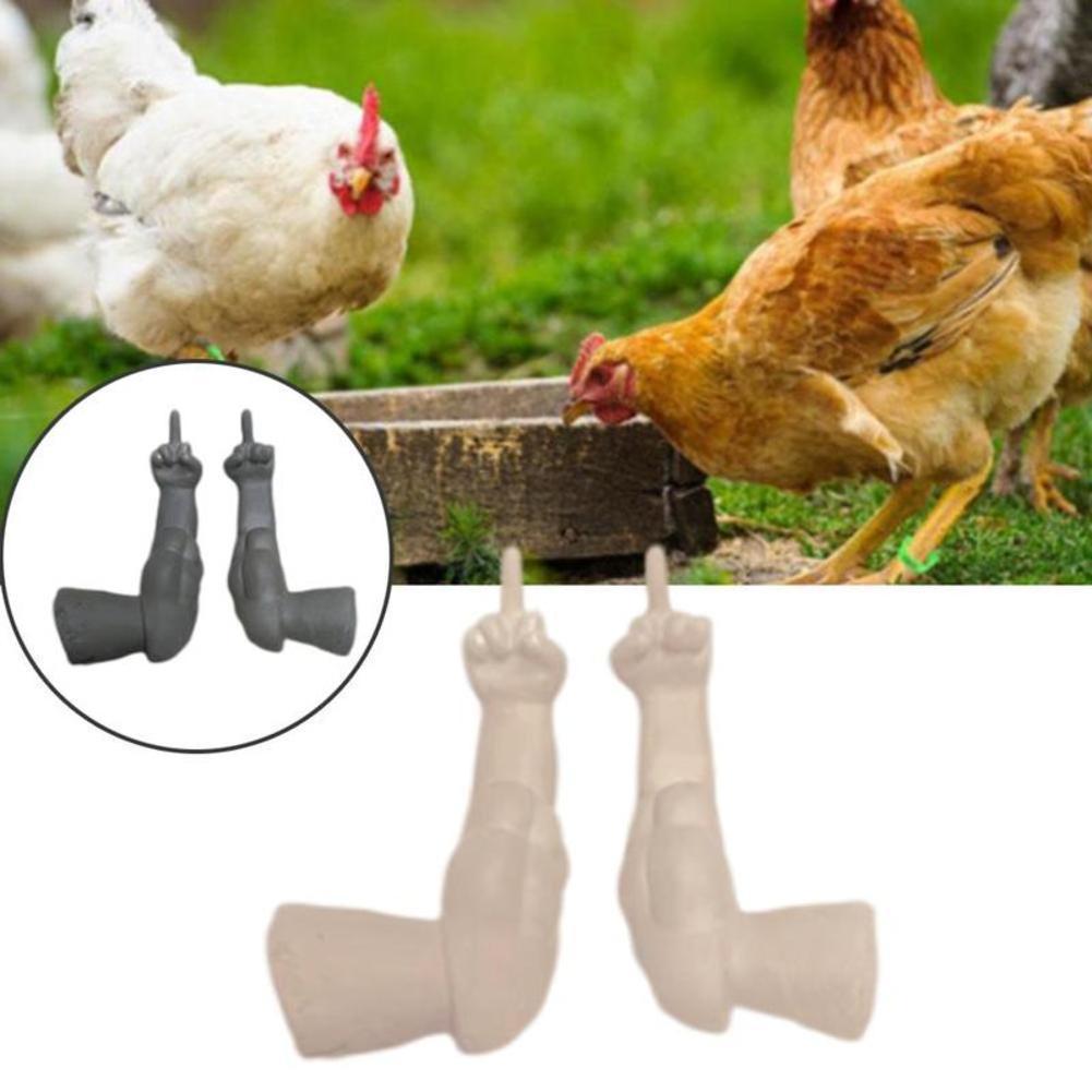 Brazos de pollo musculosos, decoración divertida adecuada para cuerpo y puño de pollo, accesorios divertidos para brazos de pollo, juguete de broma N1I5