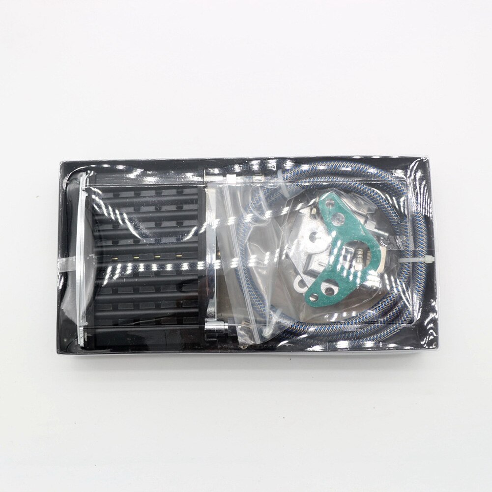 Motorcycle Cooling Tool Aluminum Dirt Bike Accessories Easy Operate Universal Engine Radiator Oil Cooler Durable