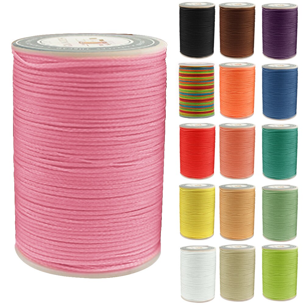 0.8Mm Polyester Sieraden Maken Gewaxt Koord Multicolor Stiksels Kraal Accessoires Draad Naaien Draad Leathercraft Ambachten
