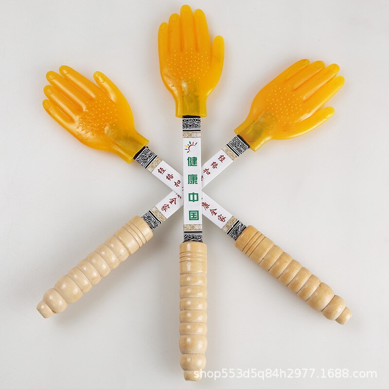 Wood Massager Palm For Body Health Care Body Massage Tool Acupoint Muscle Relaxed Pat Stick Back Body Fatigue Relief Guasha