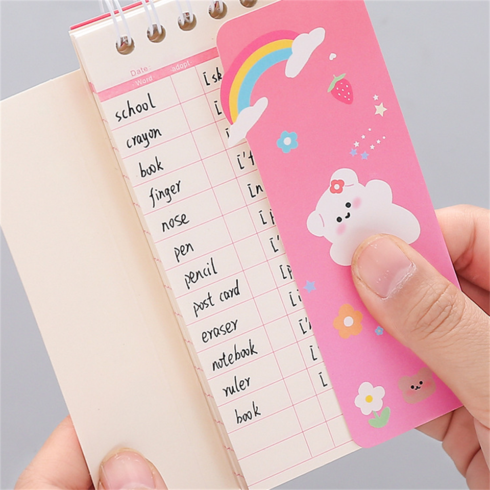 80 Sheets Portable Foreign Languages Word Book Vocabulary Memory Notebook Kawaii Stationery School Office Supplies