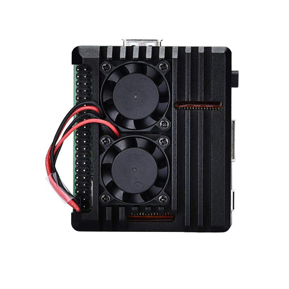 Raspberry Pi 3A Case Metalen Behuizing Voor Raspberry Pi 3A Met Twee 2507 Fans Met Twee Heatsink Stok