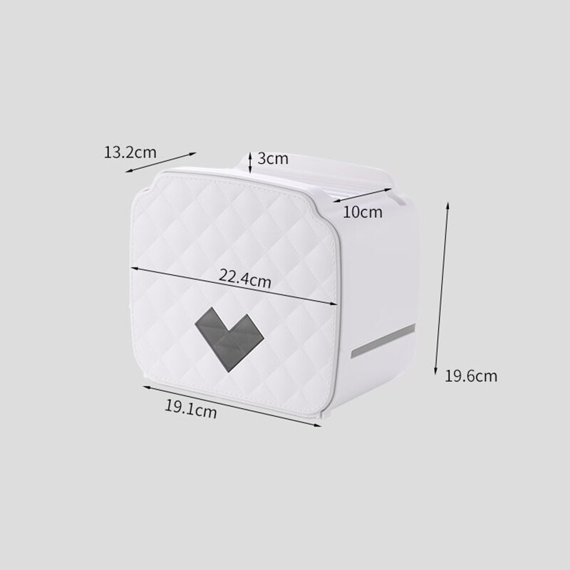 Portable Toilet Paper Holder Plastic Waterproof Paper Dispenser For Toilet Home Storage Box Bathroom Accessories