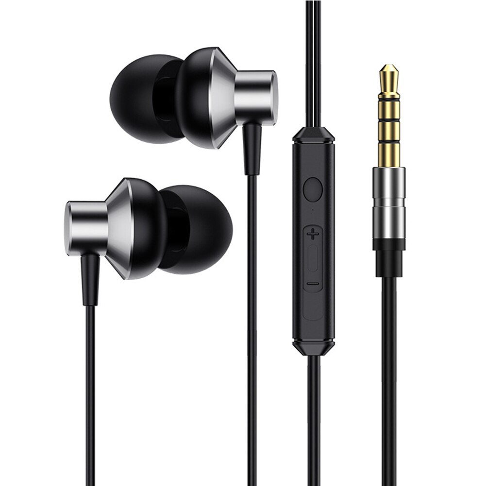 Universal 3.5MM Line Type Earphone With Microphone In-ear Wired Earbuds For Mobile Phone Computer Laptop Tablet Earphone