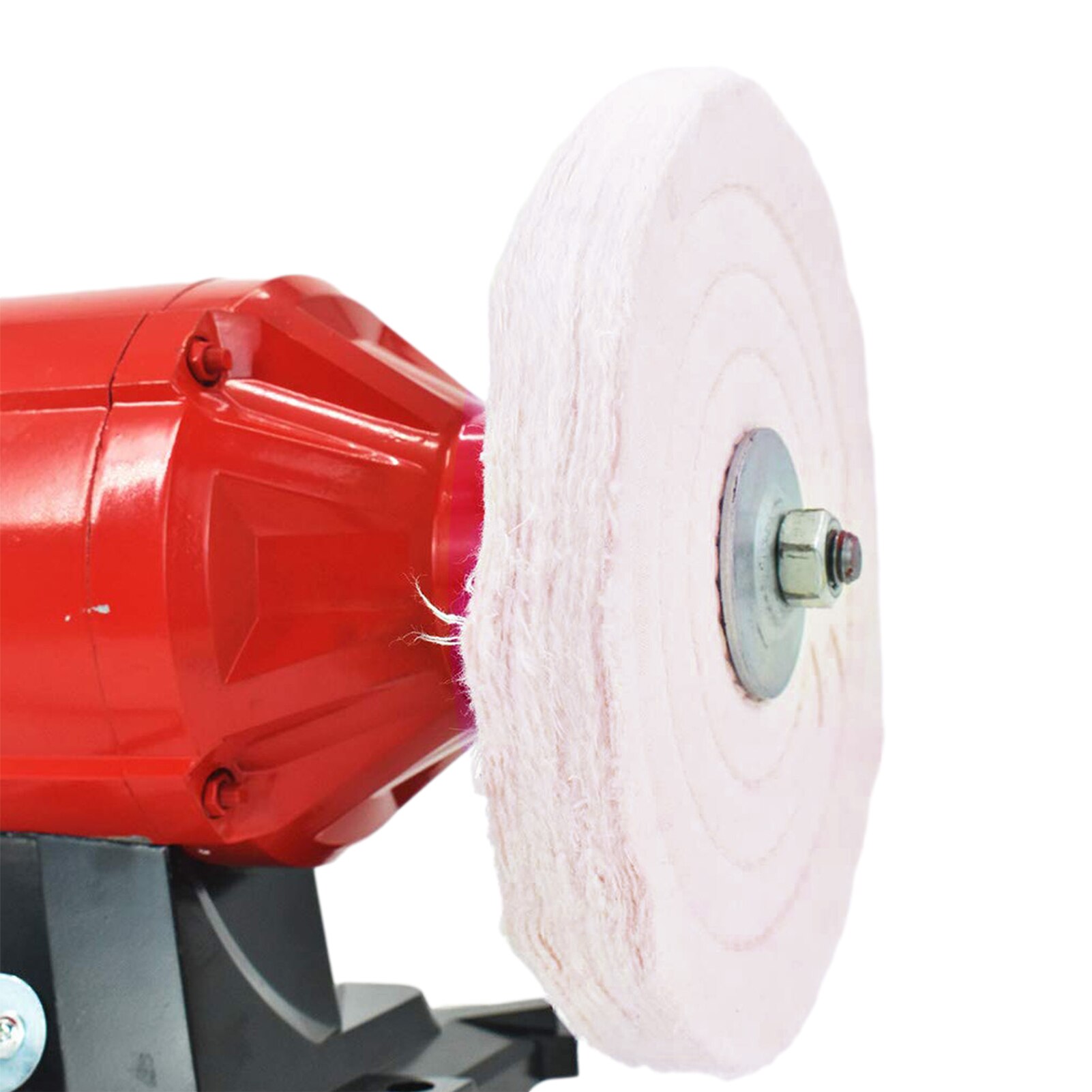 8-inch Polishing Wheel 70-layer Flannel Wheel Mirror Polished Buffing Wheel For Stainless Steel Wood Metals Polishing Accessory
