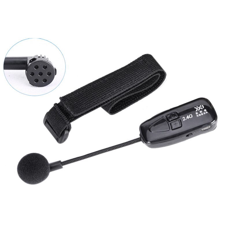 2.4G Wireless Tie Clip Microphone Lavalier Lapel MIC Mobile Phone Wireless Microphone Erhu Pickup MIC