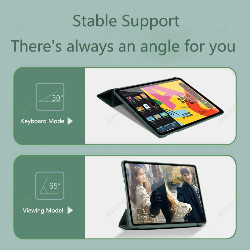 Per Samsung Galaxy Tab A9 Plus Custodia 11 "2023 SM-X210/X216/X218 Custodia per tablet pieghevole magnetica Smart Cover per Samsung Tab A9 + Custodia