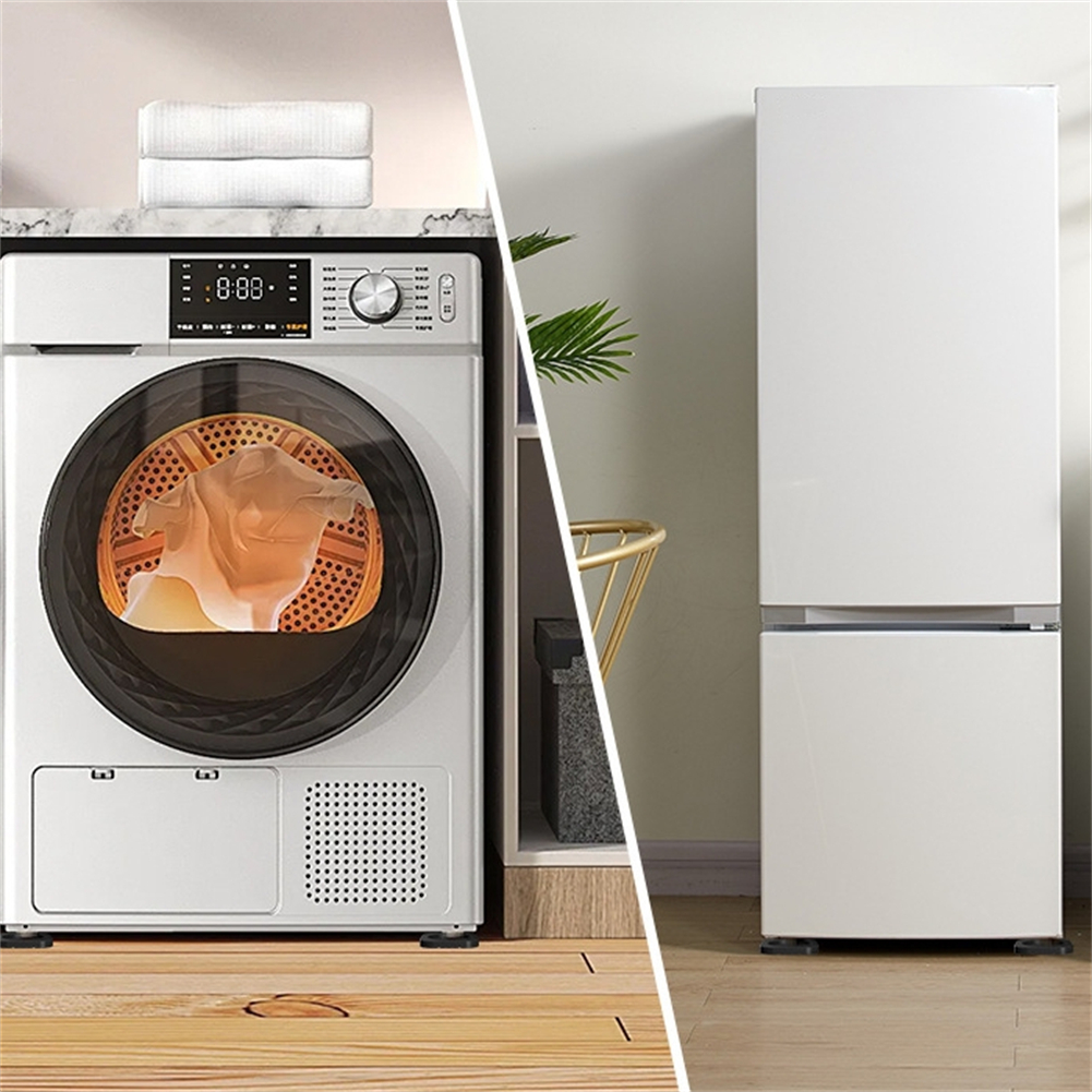 Skridsikre vaskemaskineunderlag skridsikker måtte minimerer støjniveau skridsikkert gummimateriale beskytter træ- og flisegulve